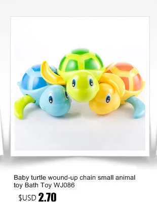 Baby turtle wound-up chain small animal toy Bath Toy WJ086