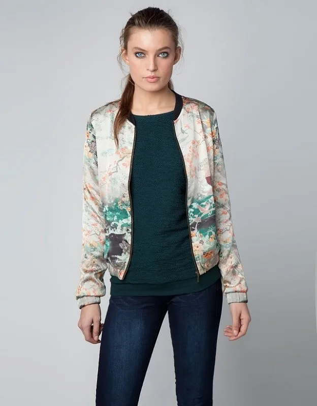 women's silk jackets