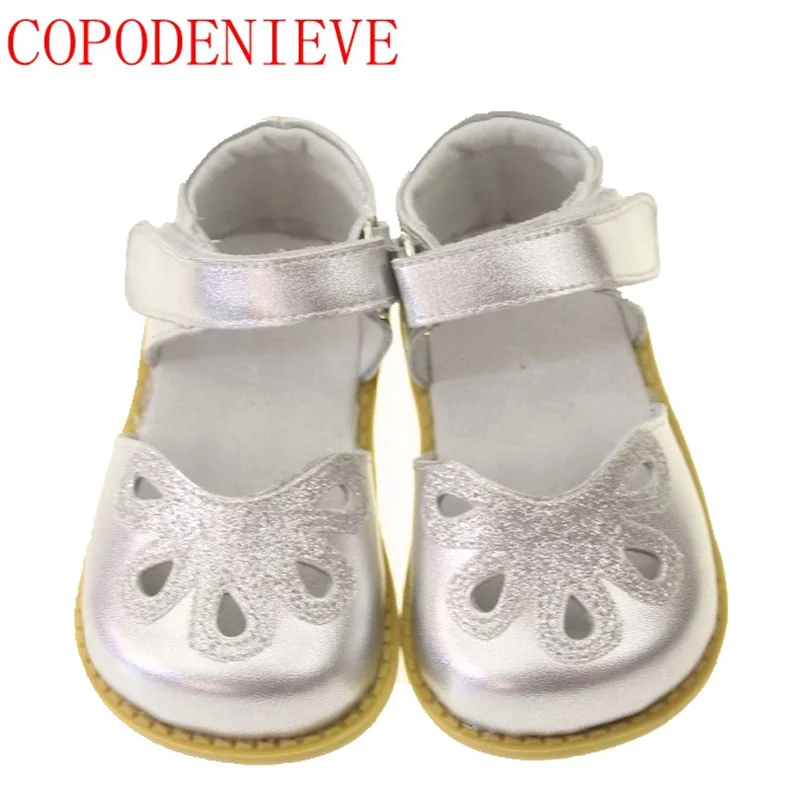 COPODENIEVE Children Shoes Girls Princess Sandals Girl Shoes Kids Sandals Fashion Plus Size Leather Child Sandal