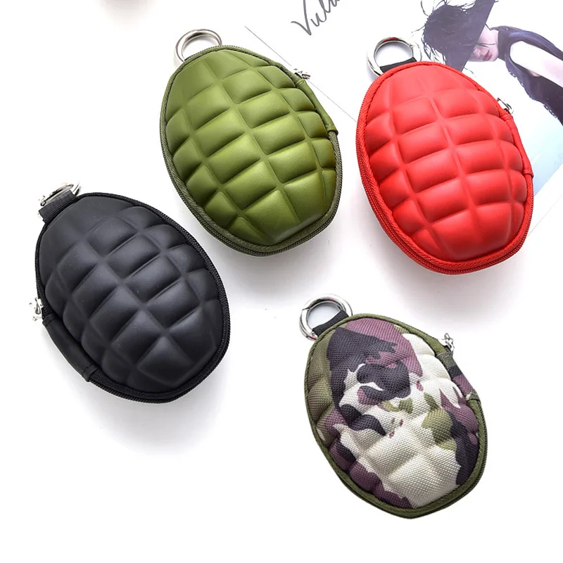 DoreenBeads Многофункциональный креативный PU милый круглый брелок кошелек цветной