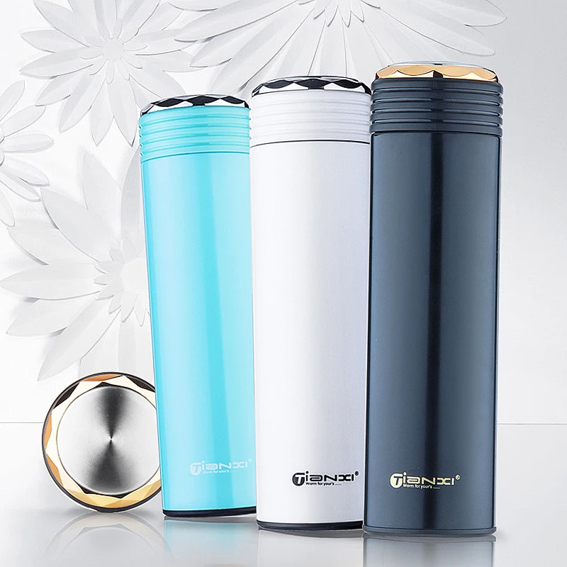 450ml Queen s Cup Water Bottle Thermos Vacuum Stainless Steel bottle for office