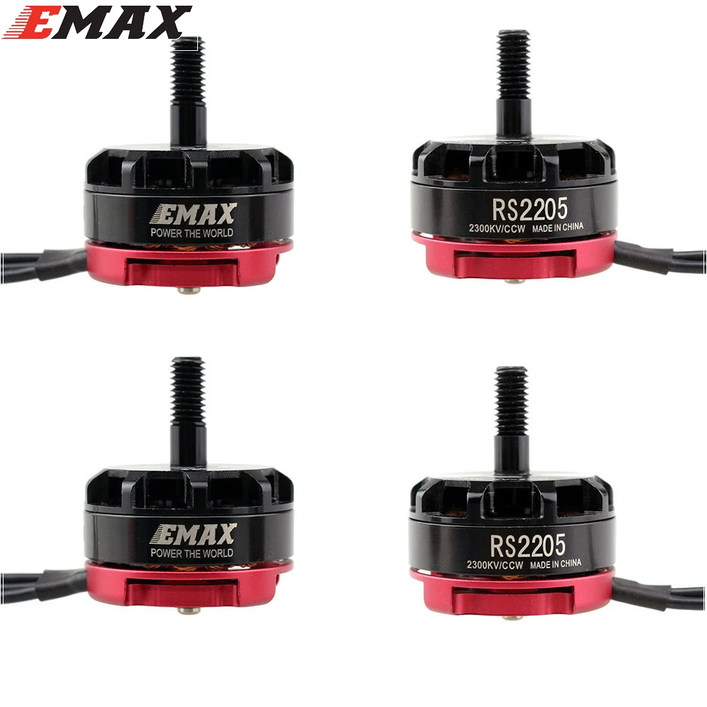 

Emax RS2205 2300KV/2600KV Brushless Motor For QAV200 210 250 FPV Quad Racing QAV R180 220 260 (Include the retail box)