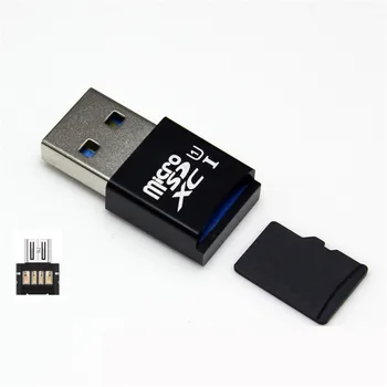 

Advanced 2018 New Computer Accessories MINI 5Gbps Super Speed USB 3.0+OTG Micro SD/SDXC TF Card Reader Adapter