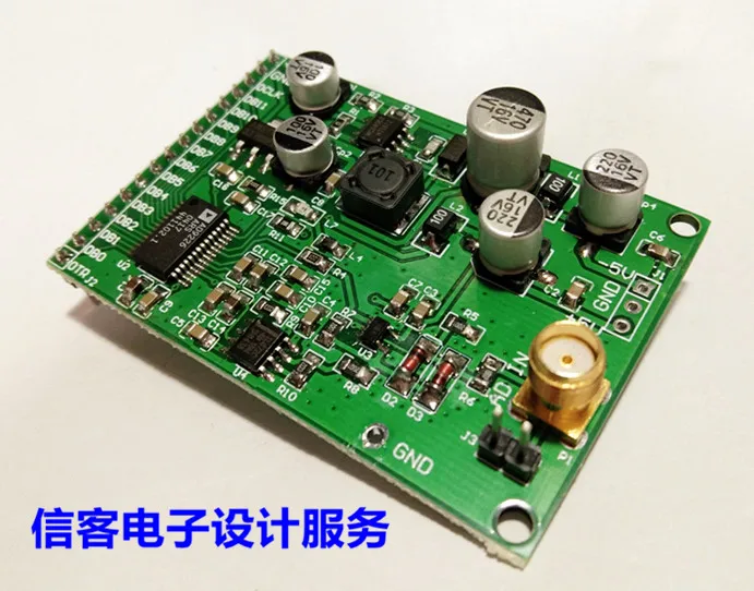 AD9226 QFP48 High-Speed ADC Module 65M Data Acquisition For FPGA Development pan AD9226 QFP48 High-Speed ADC Module 65M Data Acquisition For FPGA Development pan