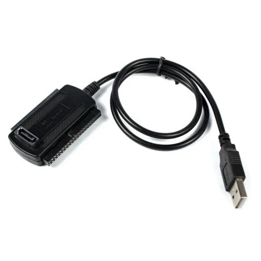 Переходник USB 2018 на IDE SATA Кабель адаптер для жесткого диска 2 0 5 HDD новинка Прямая