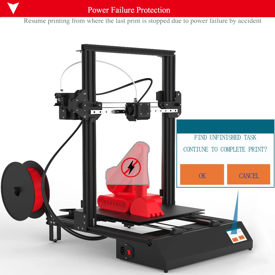 DP-X 3d printer 2-6