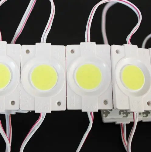

LED Module String COB 2.4W DC12V Waterproof for Outdoor Advertising Luminous Signs Lightbox DIY LED Module Strip