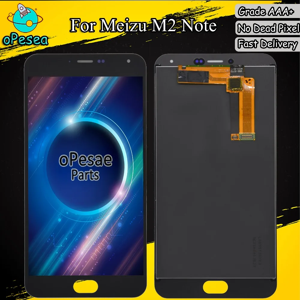 Экран телефона 5 ''для Meizu M2 Note / 2 ЖК-дисплей панель сенсорный экран дигитайзер
