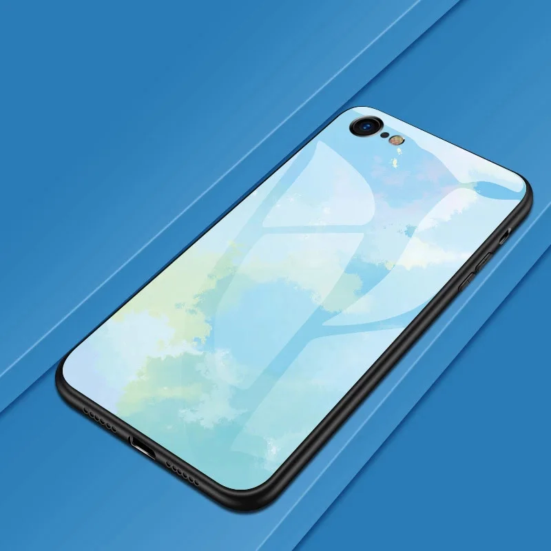 10 Звездное небо закаленное Стекло чехол для samsung Galaxy S9 S8 S10 плюс A50 A70 A40 A60 A30 A20 A10 M10 M20 J4 J6 A6 A7 пространство чехол - Цвет: 10