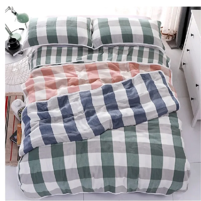 

Muslin Cotton Baby Blanket Children Kids Boy Girl Cartoon Thick 6 layers Baby Swaddle Blanket Meias Bebe Bedding Quilt Blanket