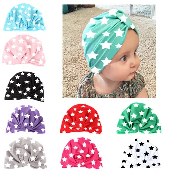 

toddler Baby Hat Girls Boys With Beanies Standard Child Infant Hats Star print caps Child accessories of Boy Girls 0 to 3t