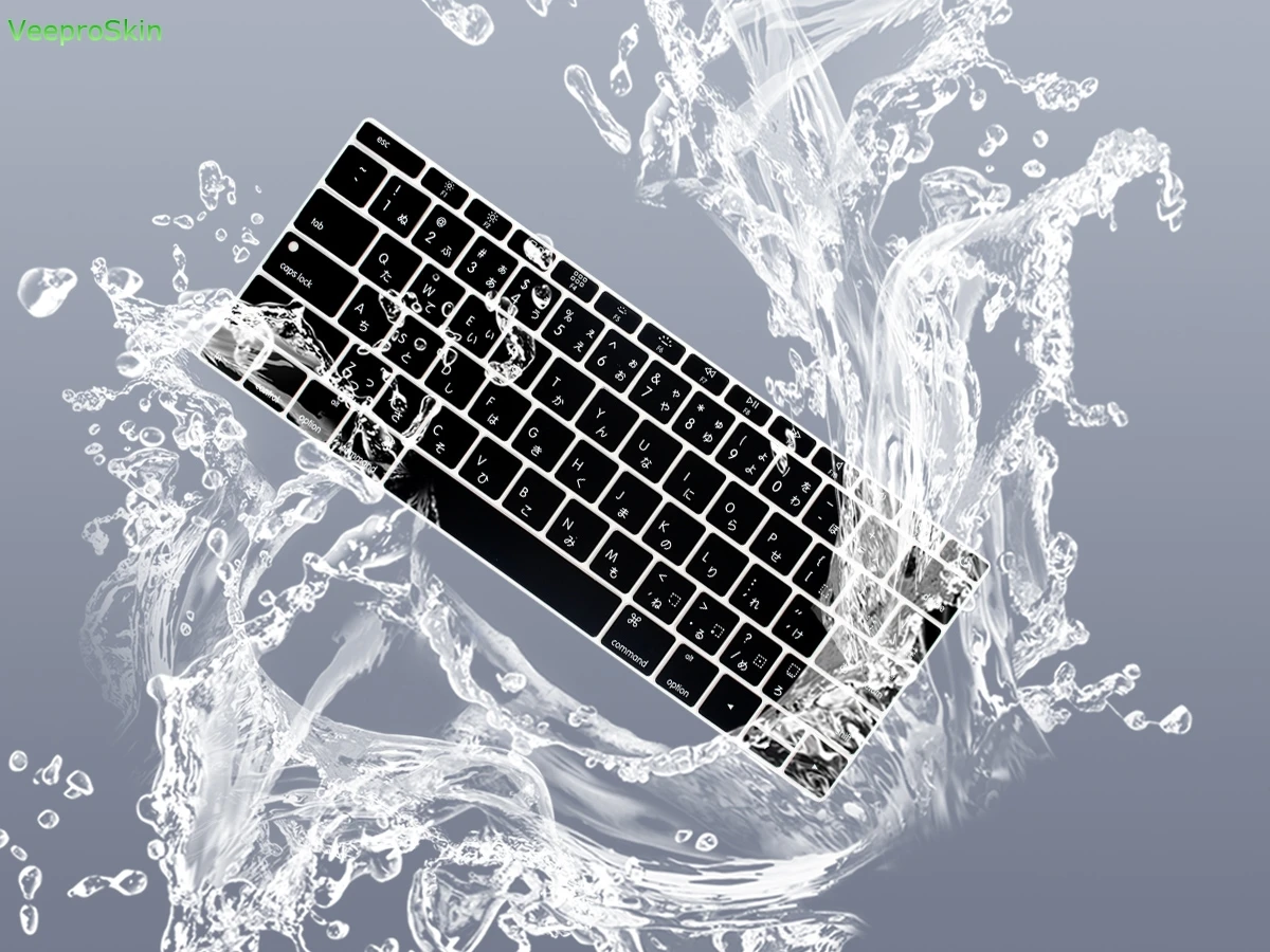 Японский силиконовый чехол для клавиатуры Macbook New Pro 13 дюймов A1708 (2016 дюйма без