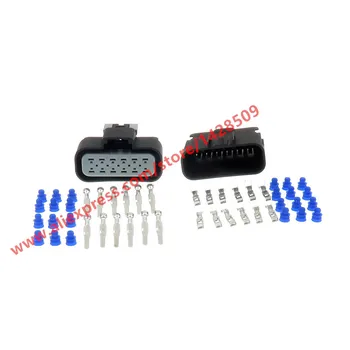 

5 Sets 12 Pin Auto Waterproof Connector Electrical Automotive Plug Female Male For Car Cable Wiring Harness 15326915 15326910