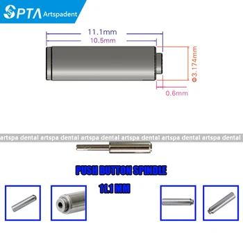 

5pcs 11.1mm Push Button Spindle For Dental Cartridge Replacement