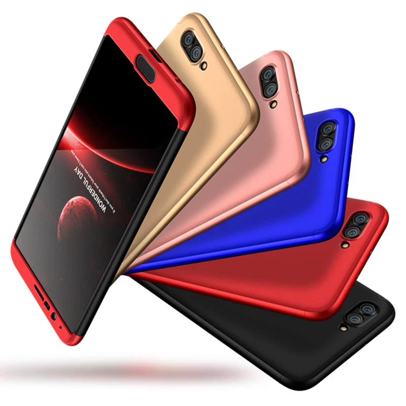 

360 Degre Protected full body phone case for Huawei Honor V10 case Shockproof Cover For Huawei Honor V10 Phone Case 5.99''
