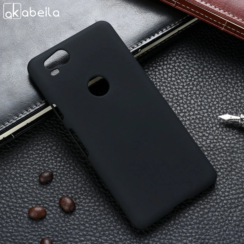 

AKABEILA Case For Google Pixel 2 Case Hard Plastic Matte Black Cases Coque For HTC Pixel 2 Cover Housing Etui Solid Color 5.0