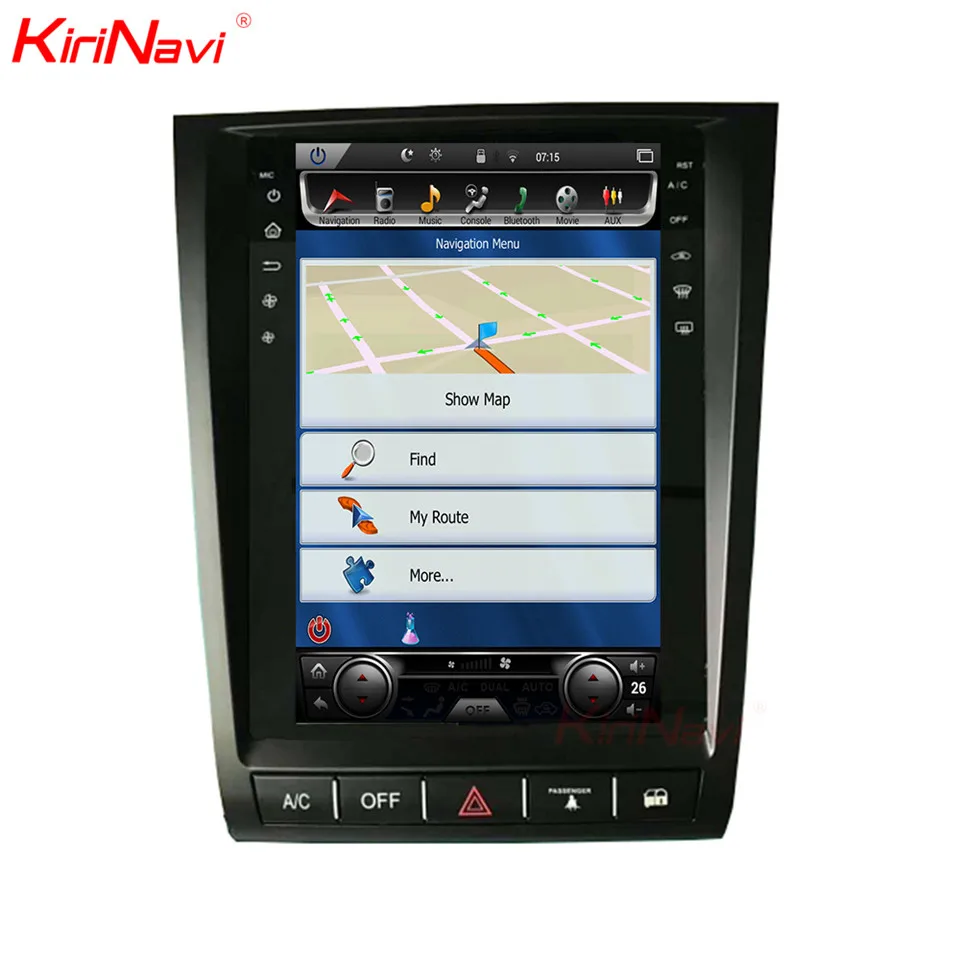 KiriNavi Android автомобильный Радио Gps навигатор для Lexus GS300 GS350 GS400 GS430 GS460 мультимедийный автомобильный аудио dvd-плеер Bluetooth wifi