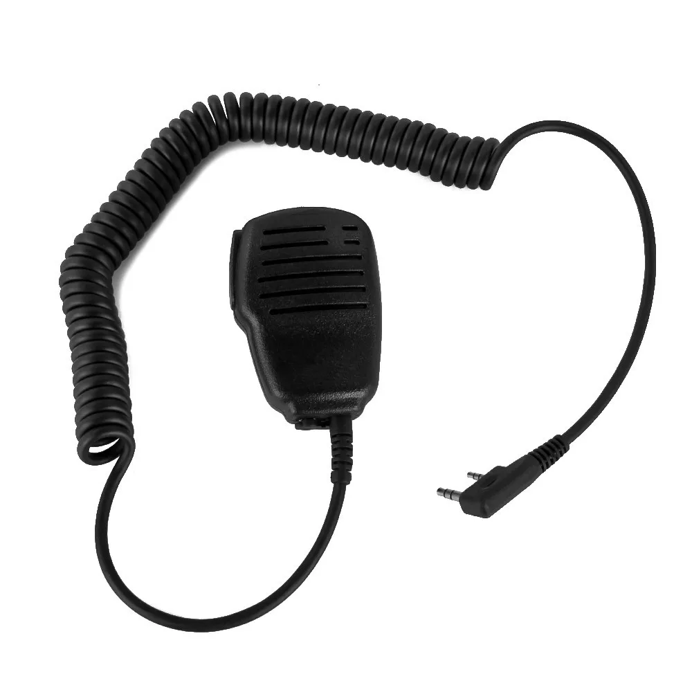 

LASAM 2 Pin Volume Adjustable Speaker Mic Handheld Microphone for Kenwood BaoFeng UV-5R GT-3 UV-82 UV-B5 TYT TH-UV8000D