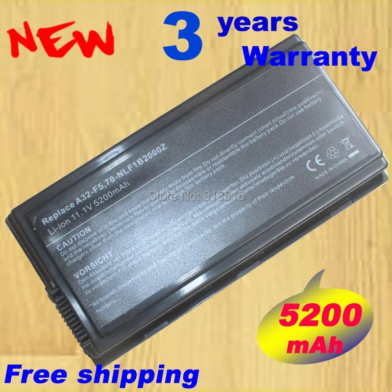 5200mah battery for ASUS A32-F5 F5,F5C F5M F5N F5R F5RL F5SL F5SR F5V X50 X50C X50M X50N X50R X50V 70-NLF1B2000Z 70-NLF1B2000Y 5200mah battery for ASUS A32-F5 F5,F5C F5M F5N F5R F5RL F5SL F5SR F5V X50 X50C X50M X50N X50R X50V 70-NLF1B2000Z 70-NLF1B2000Y