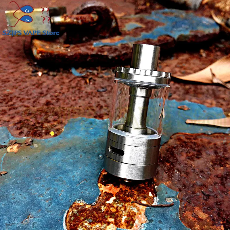 

Original THC Tauren RTA Tank with Vape Top Filling 5ml Capacity 304ss Rebuildable Suitable for E Cigarette Box Mod vs Zeus X RTA