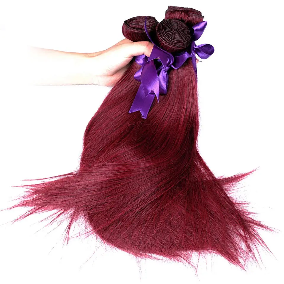 Burgundy-4-Bundles-Straight-Brazilian-Hair-Weave-Bundles-Bold-Red-99j-Color-Pinshair-Human-Hair-Extensions-No-Shedding-Non-Remy-(25)