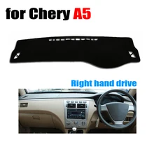 RKAC приборной панели автомобиля охватывает коврик для Chery A5 Все Год правым dashmat pad Даш крышка авто приборной панели аксессуары