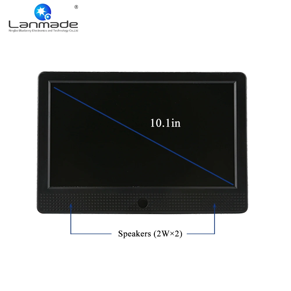 10,1 дюймов полный ЖК-экран Ресторанный стол видео внешняя кнопка lcd рекламный медиаплеер плеер
