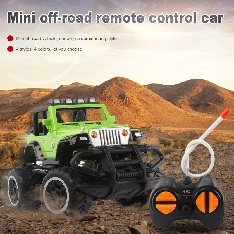 

1 Pcs Electric RC Car Remote Control Toy Wireless Mini Off Road for Children Kids M09