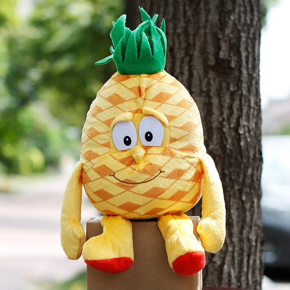 

New Fruits Vegetables Lemon pineapple pea celery Cauliflower 9" Soft Plush Doll Toy