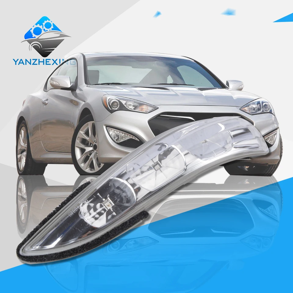 

Outer Rearview Side Mirror Turn Signal LED Repeater Lamp OEM:87613 2M000 87614 2M000 For Hyundai Genesis Coupe 2009-2014
