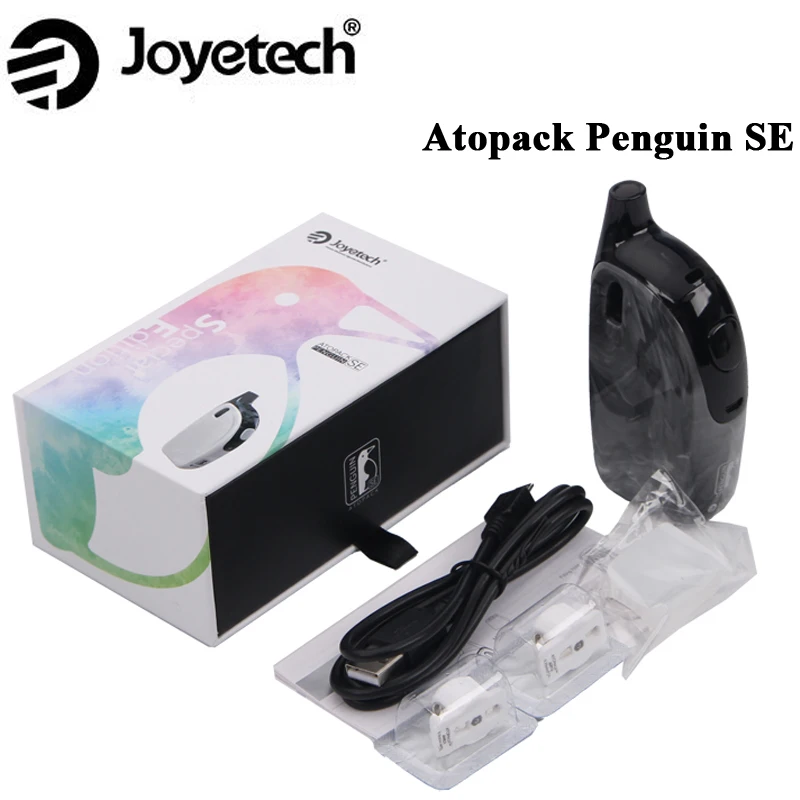

Original E Cigarette Joyetech Atopack Penguin SE Starter Kit 8.8ml/2.0ml with 2000mah Built-in Battery Electronic Cigarette Vape