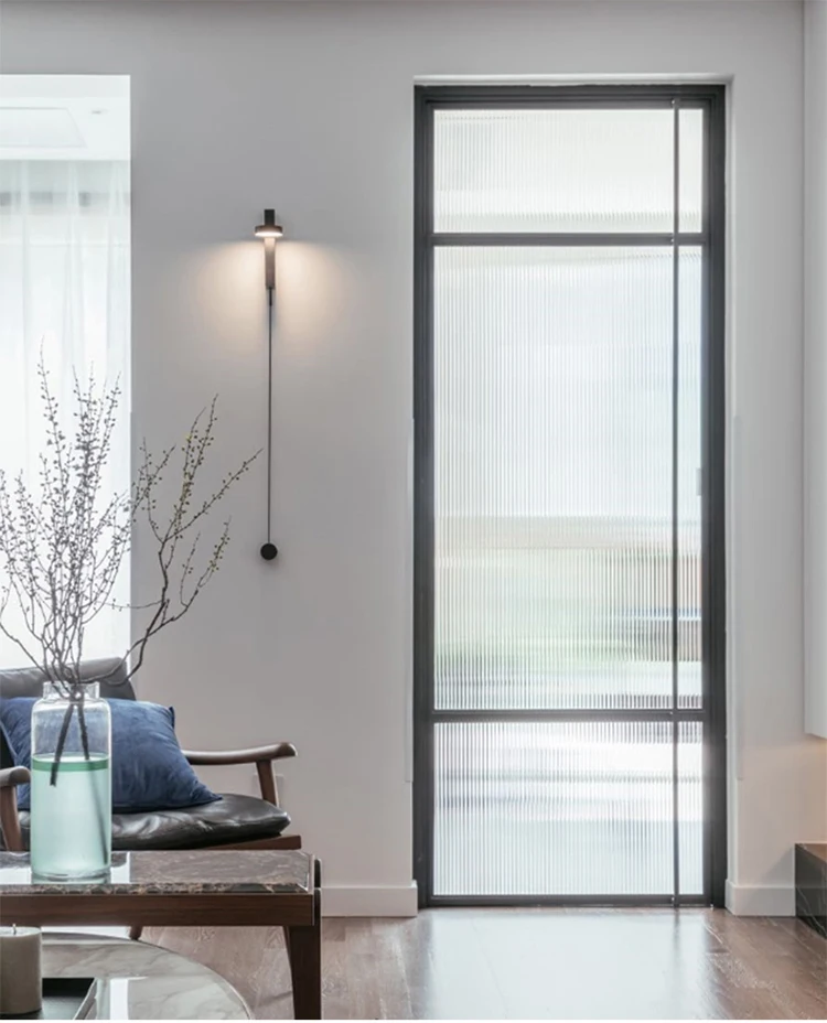 Interruptor de Luz Nordic Moderno Parede Luxo Regulável Simples Sala Estar Corredor Quarto Personalidade Criativa Lâmpada Cabeceira Mod. 130117 15 Cheap Luminárias de parede
