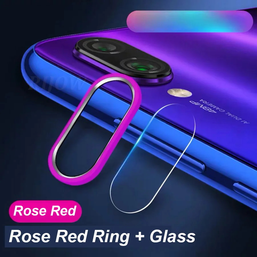 

Xiaomi Redmi K20 Tempered Glass Redmi Note 7 Pro Metal Camera Lens Protective Ring Screen Protector Phone On Global Note7 Mi 9T