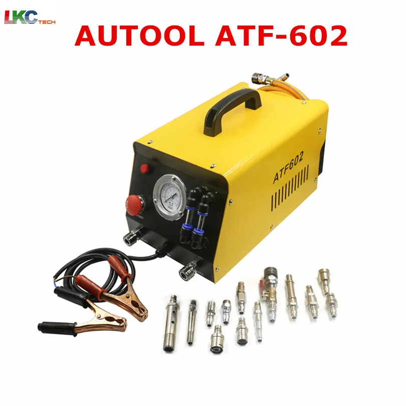 

Universal AUTOOL ATF602 12V Auto Gearbox Oil Exchange Cleaning Machine ATF-602 Car Automatic Transmission Fluid Exchanger ATF602