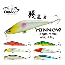 New Floating Jerkbait Minnow Bait Fishing Lure Hard Lure isca artificial Bait Plastic Wobble Lure para pesca 75mm/8g