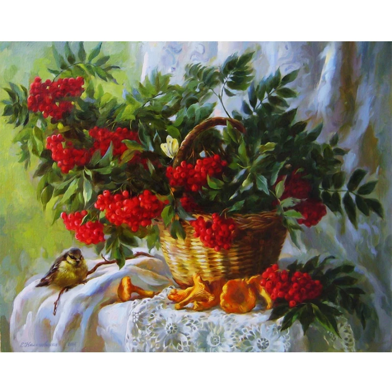 pattern 3d diy Diamond painting Cross Stitch kit Diamond Embroidery home decor flower landscape mosaic picture 30X40CM