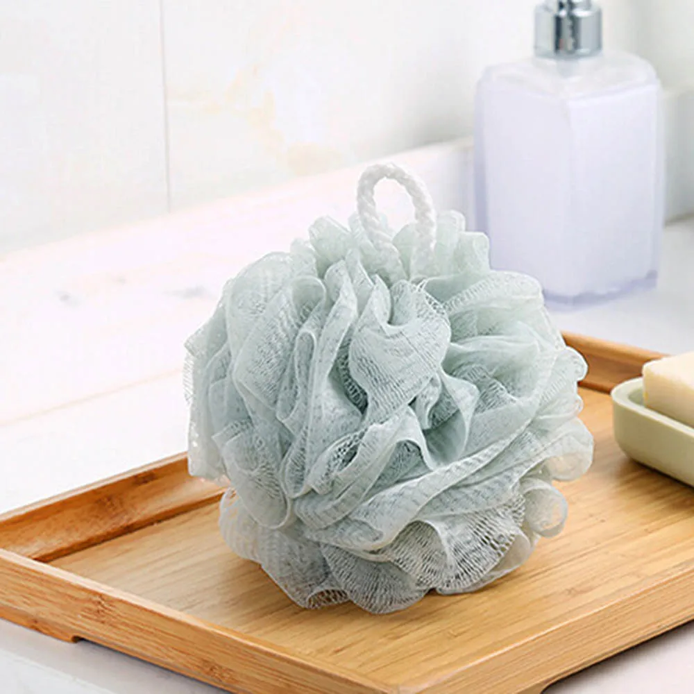 Solid Bath Balls Bathroom Soft Massage Body Wash Bath Rich Bubble Ball