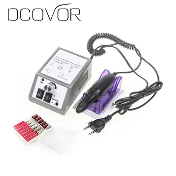 

Electric Nail Drill Manicure Set File Grey Nail Pen Machine Set Kit With EU Plug Free Shipping 100-240V