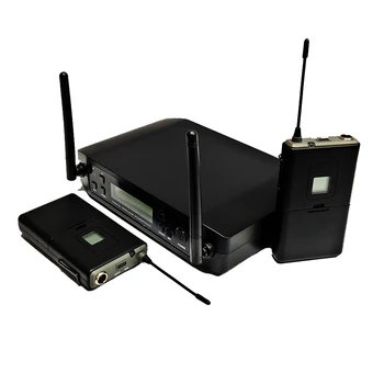 

headset lavalier collar microphone wireless system GLX BLX SLX PGX 14 24 UHF dual bodypack transmitter stage teacher clip mic