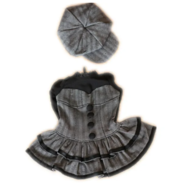 bjd dress black