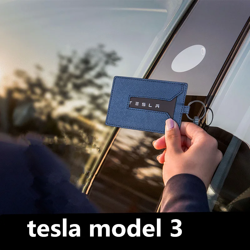 

Key Card Cover For Tesla Model 3 2016 2017 2018 Nylon Protecting Key Case Card Sheath