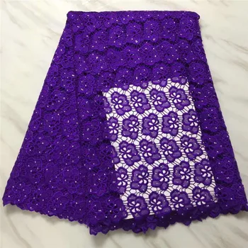 

Embroidered Purple Lace Fabrics 2018 White Guipure Lace African Swiss Guipure Lace Fabric Nigerian Lace Fabric 2018 High Quality