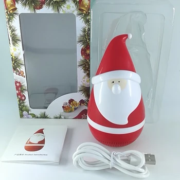 

Mini Tumbler Santa Claus Bluetooth Speaker Wireless Smart Bluetooth Bass Music Speaker Audio Speaker for Christmas