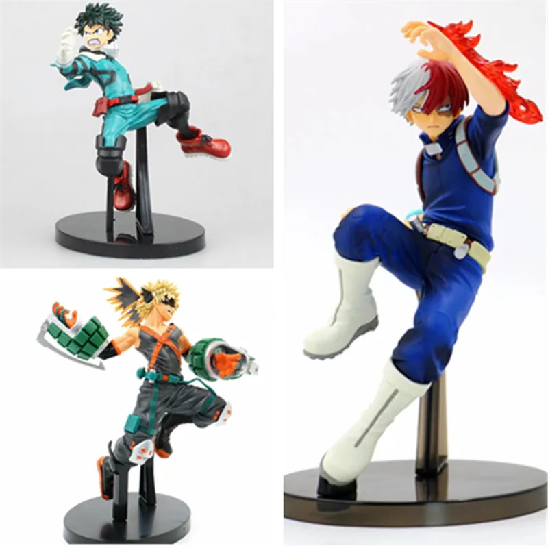 Моя геройская Академия Тодороки шото Izuku Midoriya Deku Bakugou Katsuki 3th Ver. ПВХ экшн фигурка