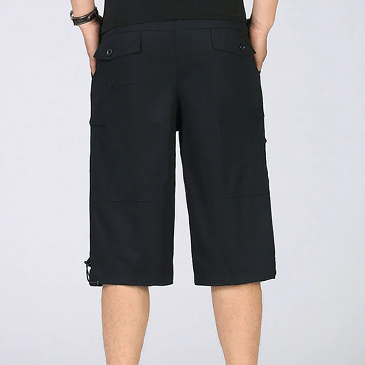 MFERLIER мужские короткие штаны повседневные Большие размеры 5XL 6XL Талия 70-116 см мужские шорты 4 цвета