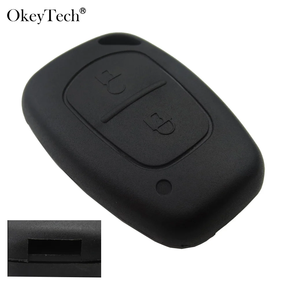 Okeytech 2 Button Remote Car Key Shell Case Fob Cover For Renault Traffic Master Vivaro Movano Kangoo For Nissan No Blade цена Okeytech 2 Button Remote Car Key Shell Case Fob Cover For Renault Traffic Master Vivaro Movano Kangoo For Nissan No Blade цены онлайн