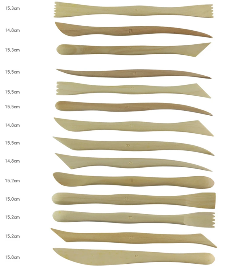 38 шт. " деревянный нож глиняные Наборы инструментов из керамики ремесленные принадлежности DIY Модель Скульптура ручной работы Инструменты пластик и дерево Скульптура Резак