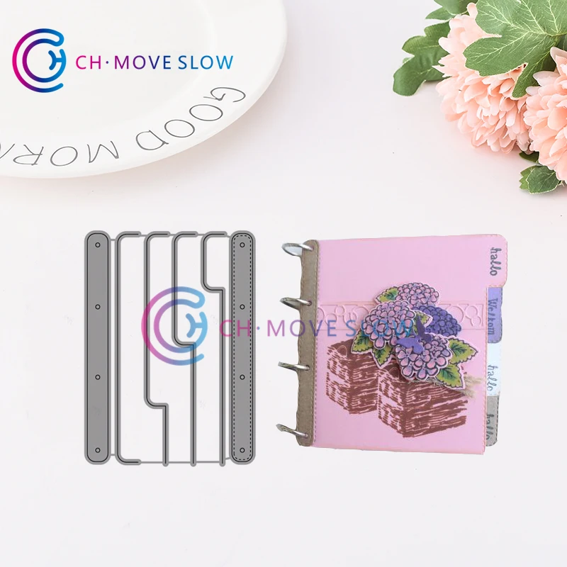

CH Tabbladenboekje Metal Cutting Dies Embossing Scrapbooking Stencil Craft Cut Dies For DIY Card Crafts Handmade