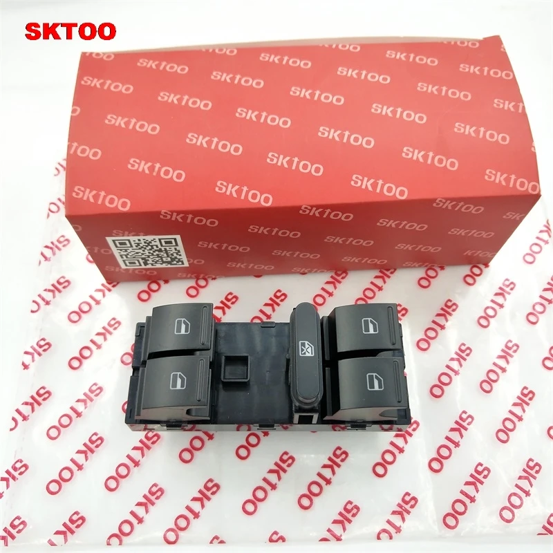 Переключатель Стеклоподъемника SKTOO для VW Golf 5 6 Jetta MK5 Mk6 Tiguan Touran Passat B6 B7 OEM 1K4959857B|car