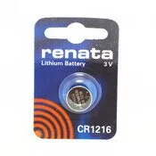 RE NATA CR1216 3 V батарея LI-MN батарея таблеточного типа 10 ячеек по отдельности packgaged